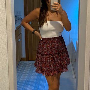 MISA Los Angeles Floral Skirt